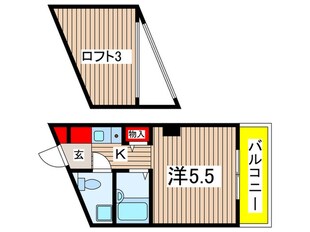 紅風荘の物件間取画像